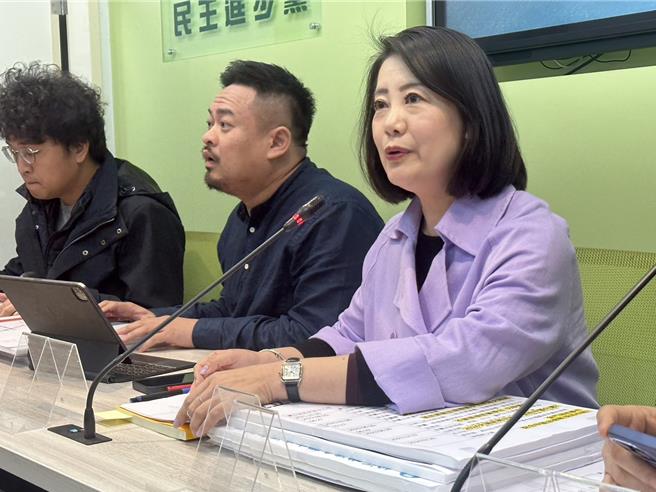 民進黨立法院黨團幹事長吳思瑤。（黃婉婷攝）