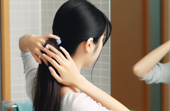 模特兒Vega分享因一任男友而感到自卑。（示意圖非當事人／AI繪圖）