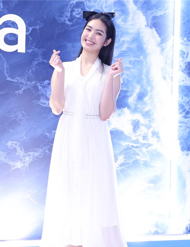 雷嘉汭出席家電品牌代言活動。（陳俊吉攝）