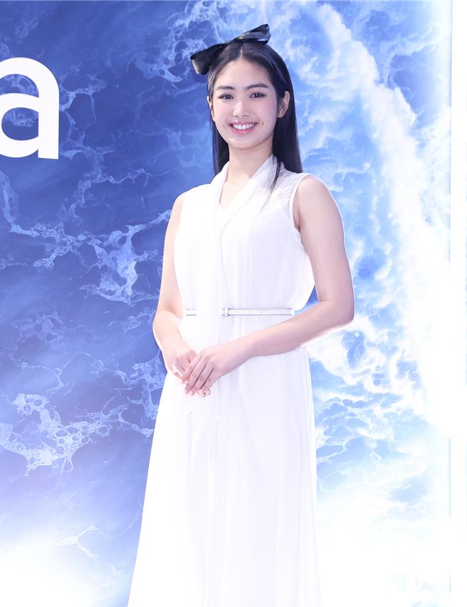 雷嘉汭出席家電品牌代言活動。（陳俊吉攝）