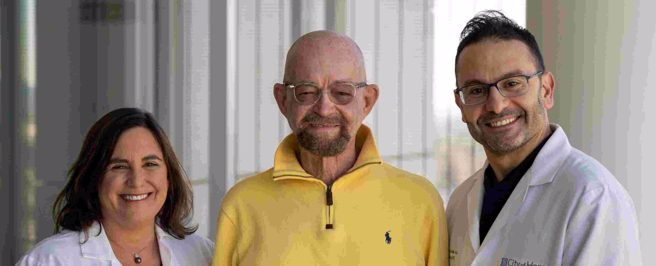 60岁的艾德蒙，在完成骨髓干细胞移植后，包括血癌与爱滋病都治癒了。(图/sciencealert)