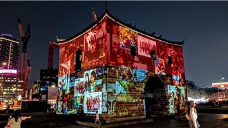 台北燈節逢建城140周年 北門光雕秀科技互動超精彩