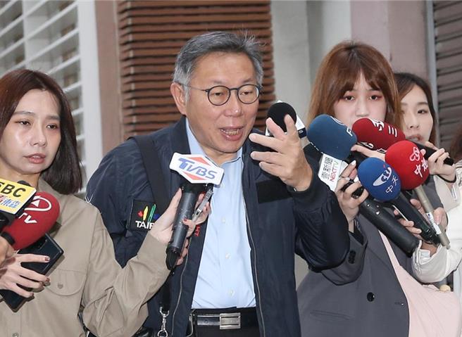 民眾党主席柯文哲。（本报资料照片）