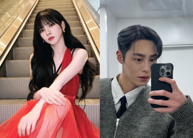 aespa成员Karina爆热恋演员李宰旭。（图／Karina、李宰旭IG）