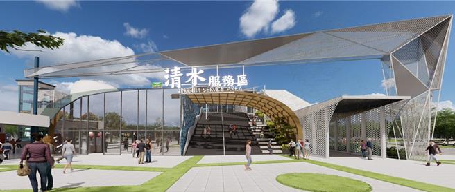 统一超商自3月1日起将正式接手国道「清水服务区」，并全面启动改装作业。（统一超商提供／陈淑娥台中传真）