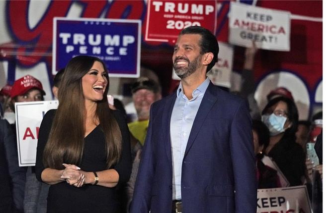 川普的长子小唐纳德川普（Donald Trump Jr.）（美联社）