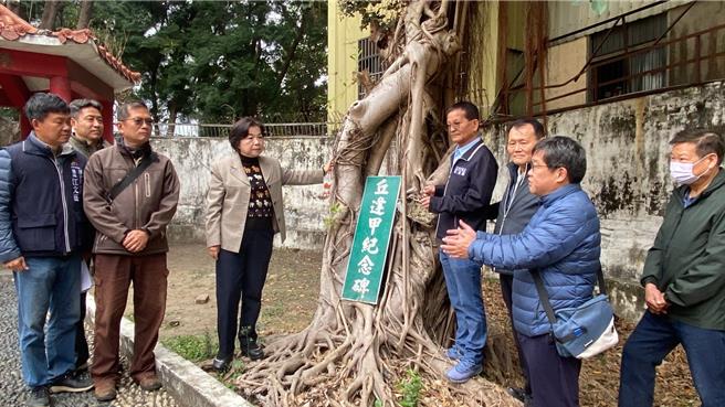 台中潭子区大丰里丘逢甲公园，近年因设施老旧毁损，立委杨琼璎等争取整修优化。（陈淑娥摄）