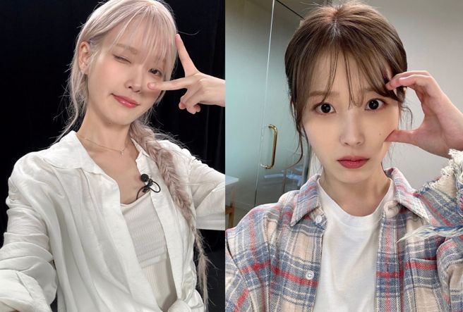 韩国音源女王IU（李知恩）在乐坛及戏剧成绩都十分亮眼。（图／IU 推特）