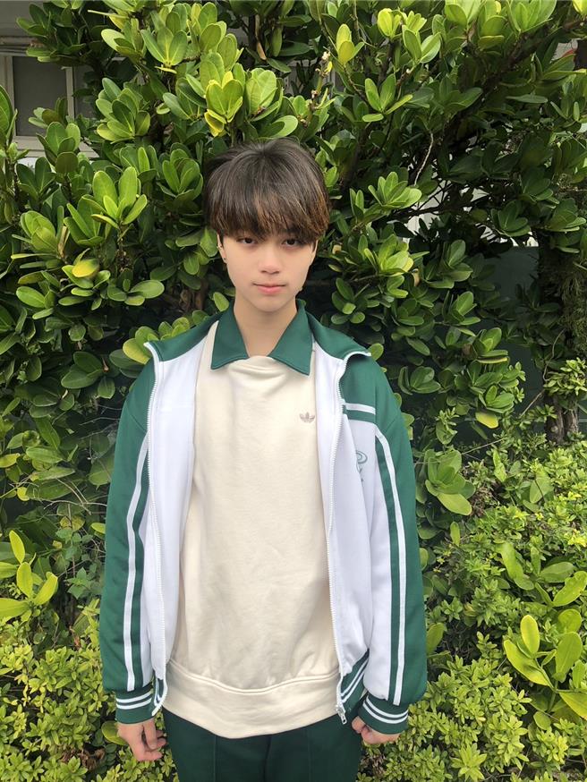 张楷寧预估繁星／个申可录取国立政治大学。（君毅高中提供／李京升苗栗传真）