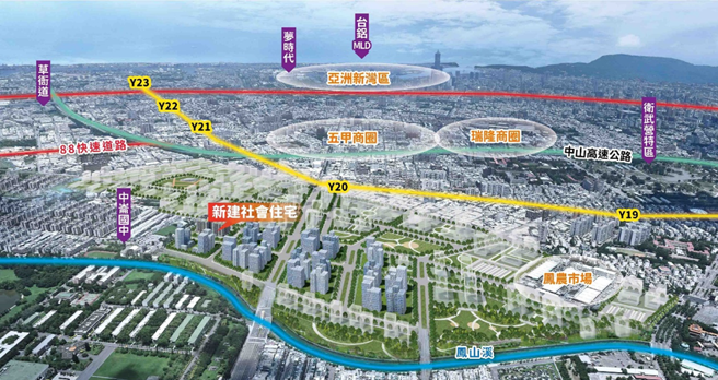 大林蒲地區在2019年獲行政院核定遷村，因涉及人數眾多，堪稱台灣近半世紀複雜程度最高的遷村案。(圖/高雄市政府提供)