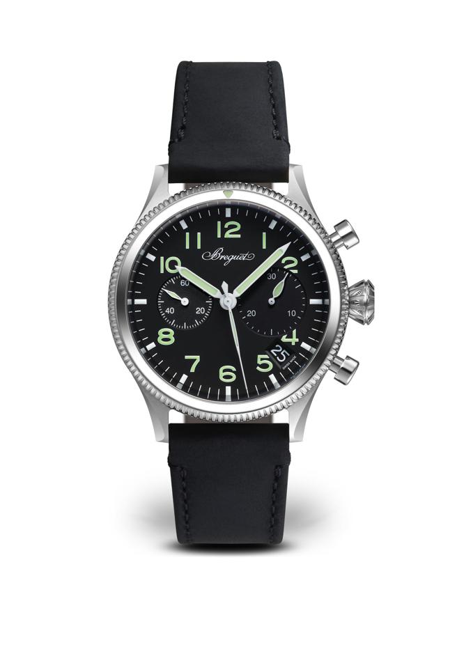 寶璣TYPE 20 2057腕表，約61萬4000元。（BREGUET提供）