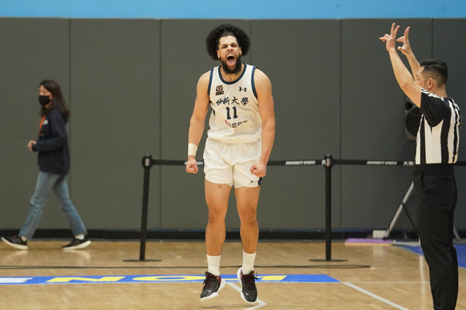 世新大學西睿貢獻10分。（大專體總提供）