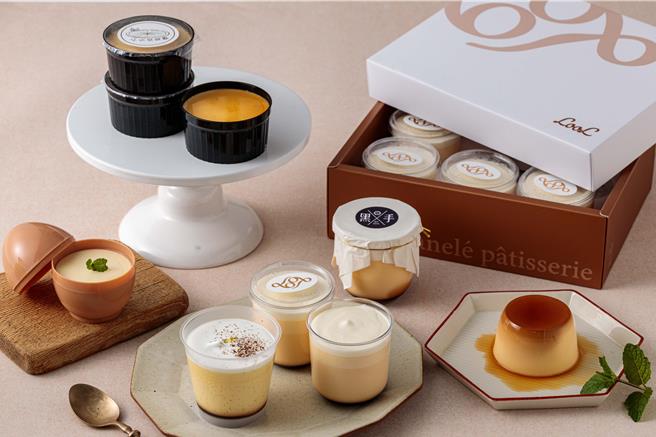 「2024台湾烘焙大赏 潜力奖」从全台近70间店家中精选出5间名店的超强美味布丁。(展昭国际企业股份有限公司提供)