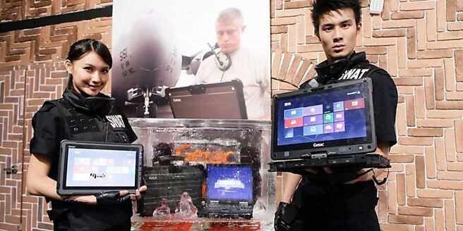 神基去年受惠强固型电脑产业需求畅旺，加上旗下汽车机构件、转投资航太业务持续升温，全年营收347.93亿元、税后纯益37.45亿元，每股税后纯益6.17元。图／业者提供