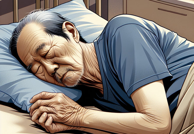 简姓哥哥被发现时已成了一具乾尸。（AI生成图）