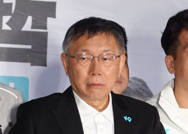 民眾党主席柯文哲。（中时资料照，姚志平摄）
