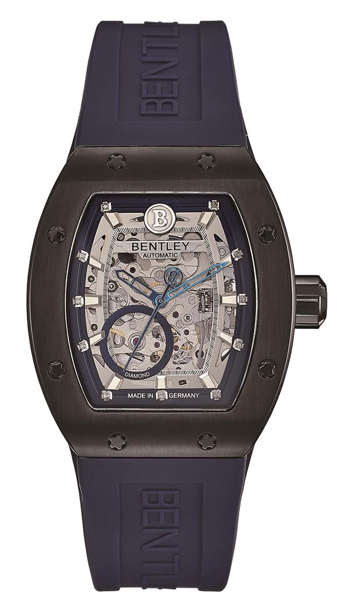 大葉高島屋1樓的PYXIS翡仕「賓利酒桶型婁空機械表」，原價3萬9800元、特價1萬9900元，等同下殺5折。（大葉高島屋提供／朱世凱台北傳真）