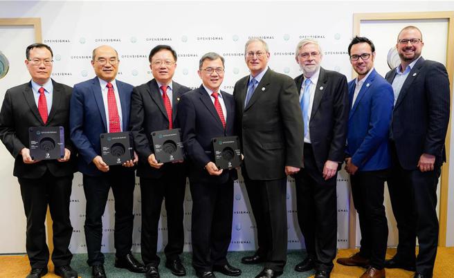 中华电信MWC 2024再传捷报， 荣获OPENSIGNAL六项冠军殊荣。图／中华电信提供