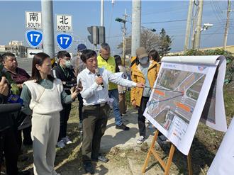 被撞陈姓姊妹抢救中 公路单位会勘现场提改善方案