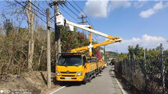 受林地火災波及 高雄1天2起停電逾5600戶遭殃