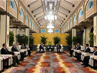 夏立言會見宋濤 籲交流對話才能防止衝突、維持和平