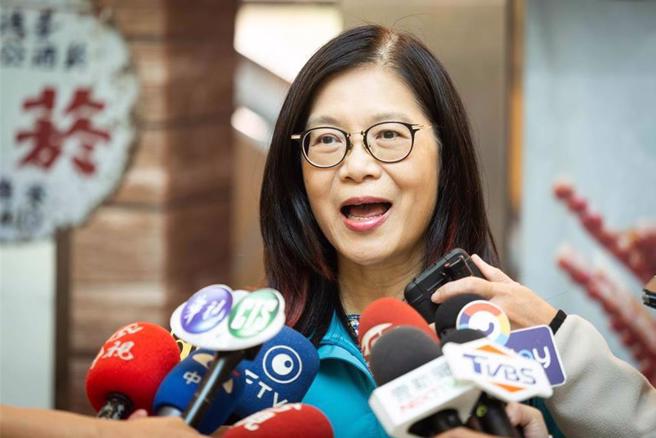 陸船翻覆2死案，前空軍副司令張延廷表示，海委會主委管碧玲（圖）在第一時間沒有把真相說出來，把話語權拱手讓人。（本報資料照片）