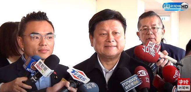 国民党团总召傅昆萁。（取自直播）