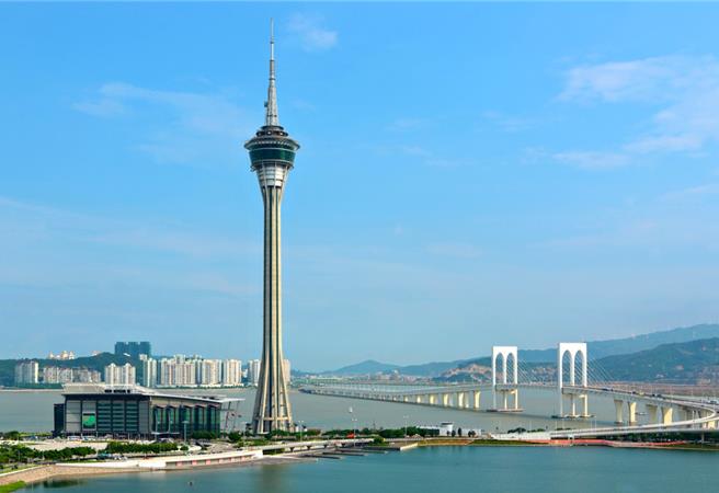 澳門旅遊塔會展娛樂中心。 (資料照:shutterstock/達志)