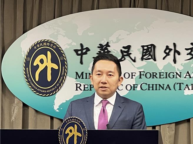 外交部亚西及非洲司副司长陈咏博。（蔡宗颖摄）