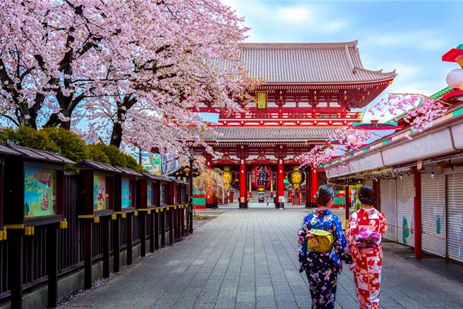訂房平台Agoda指出，櫻花季賞櫻地點仍以日本東京最為熱門。（Agoda提供／陳祐誠台北傳真）