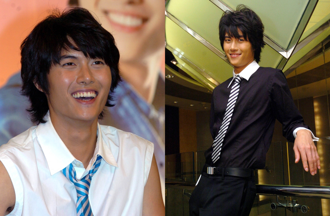 在喜当年以《豪杰春香》走红，并曾来台宣传。（图／中时资料照片）