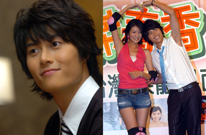 在喜2005年在记者会上与安以轩同框。（图／中时资料照片）