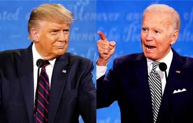 竞逐美国下届总统宝座的现任总统拜登与前任总统川普不约而同将在29日视察美墨边境，各自发声表达对此问题的关注。英媒形容这是一场「政治对垒」。（合成图／美联社、路透）