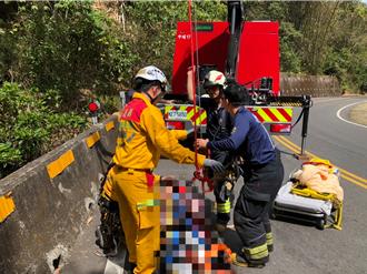 「阿婆灣」2月共計7車禍！2少女騎車行經摔落6米深山谷