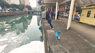 銀行洗蓄水池釀禍 基隆田寮河冒泡 民代籲雨汙分離