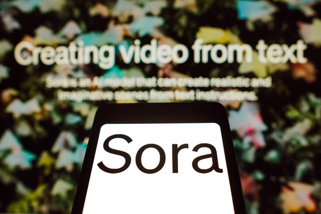 OpenAI推出的影像生成模型Sora，震撼全球。（示意图：shutterstock/达志）