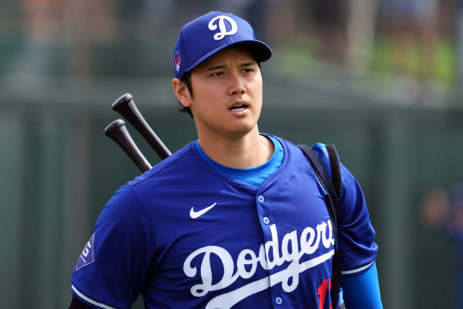 大谷翔平妻子究竟是谁？已成为今年春训最热门话题。（路透）