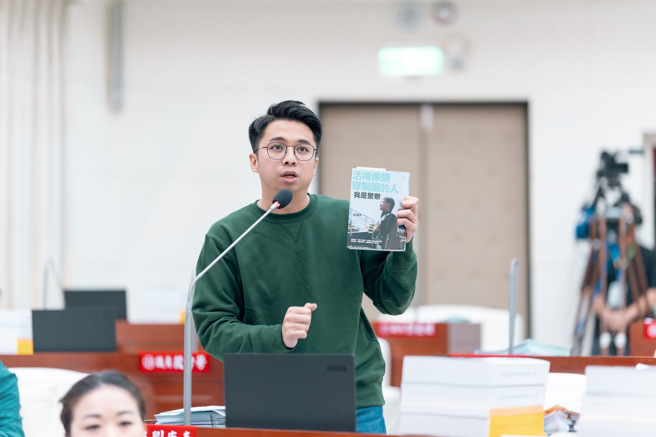 圖為民進黨市議員劉康彥。（劉康彥提供／王惠慧新竹傳真）