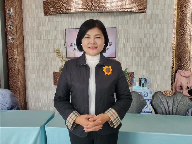 云林县长张丽善今（1日）表示，县府正加速行政程序，如期达到台积电的要求，台积电落脚云林应该没问题。（周丽兰摄）