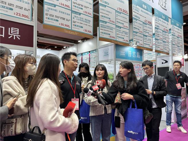 台鋼燦星參加台北旅展，3月1日開幕當天上午，就已售出400多萬元。（圖：台鋼燦星提供）