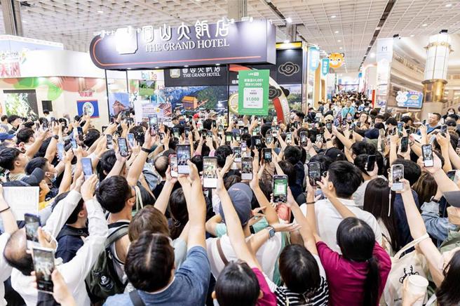 2023年ITF旅展觀展超過34萬人次，台灣觀光協會今年擴大規模。圖／台灣觀光協會提供