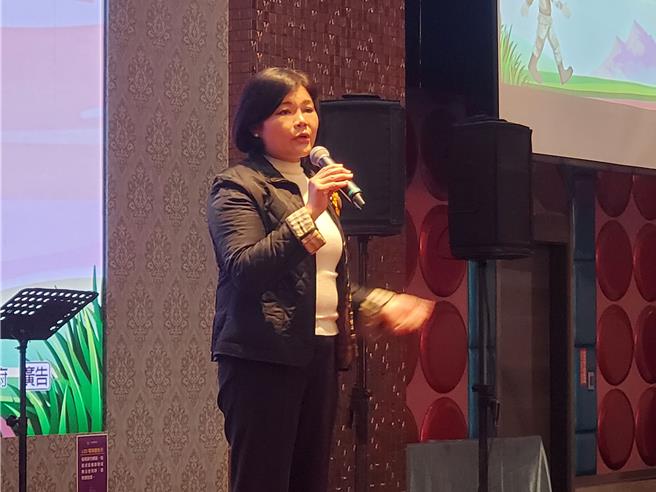 云林县长丽善致词时语重心长希望金门事件不会成为两岸的起火点。（周丽兰摄）