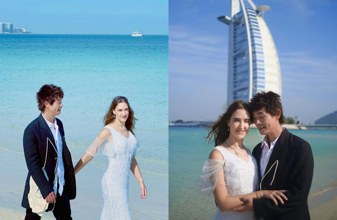 黃品源再婚俄羅斯美女鋼琴家。（圖／取自黃品源臉書）