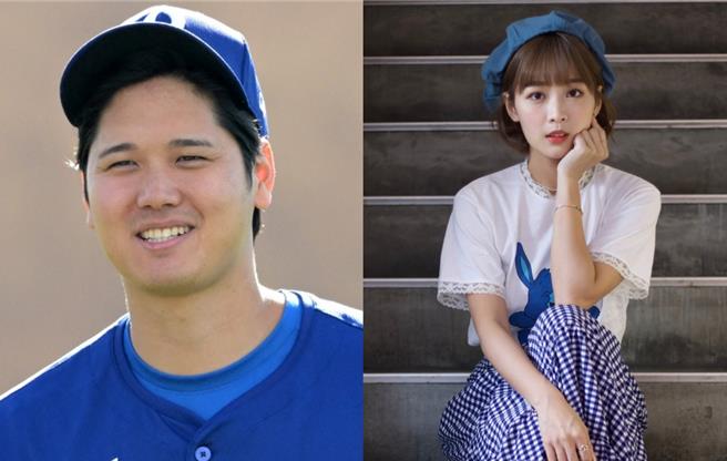 大谷翔平（左）宣布结婚，篮篮被爆超级难过。（达志影像、罗永铭摄）