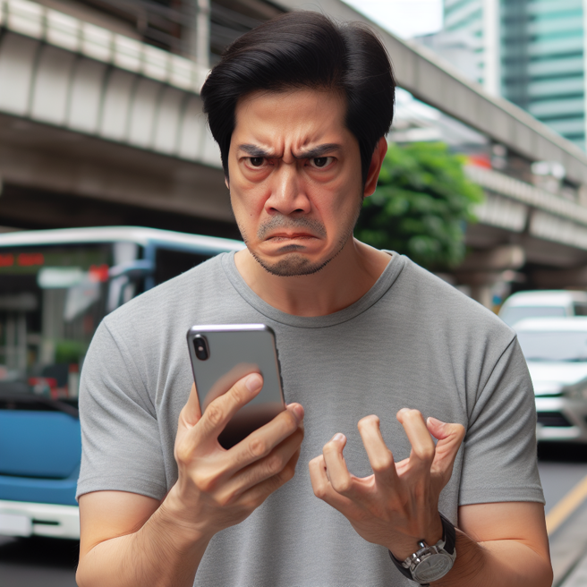 林男傳送大量嘲弄、辱罵、警告等訊息騷擾女直播主。（圖／AI生成）