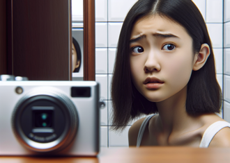 16岁少女洗香香 惊觉被「全都录」！揪出是色继父干的