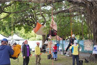 國際攀樹錦標賽下周台中公園登場 9國好手將同台競技