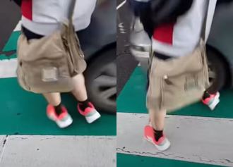 國中生走班馬線被撞 質疑駕駛手機看直播！爆氣嗆：他x的眼瞎啊