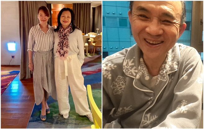 S妈黄春梅证实亲家过世。（图／翻摄自黄春梅、小S 徐熙娣脸书）