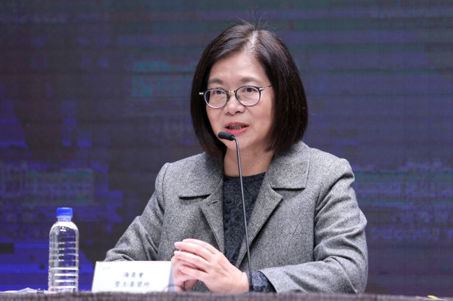 海洋委员会主委管碧玲。（资料照,黄世麒摄）
